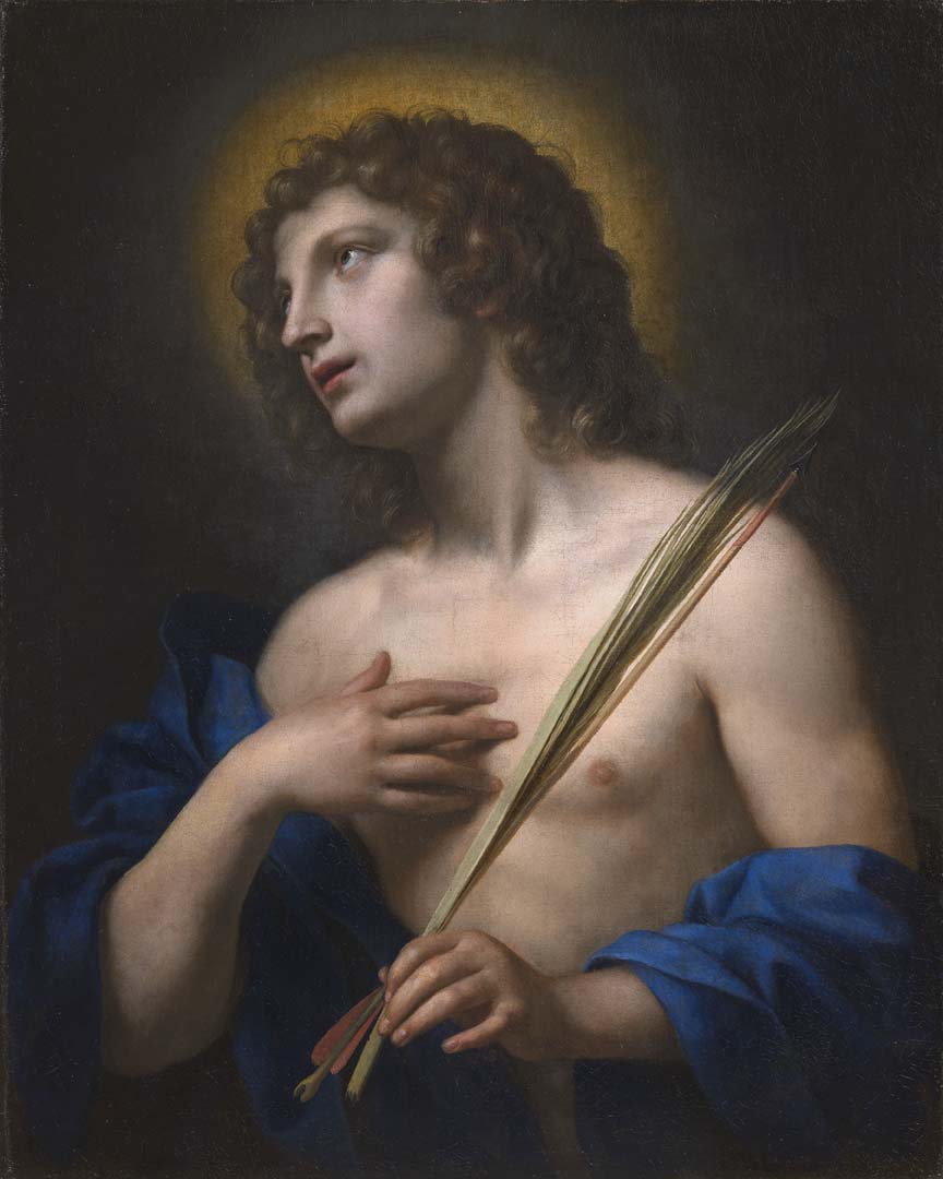 St. Sebastian detail T001-09